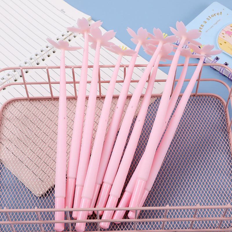 Wholesale Plastic Cherry Blossom Rollerball Pen